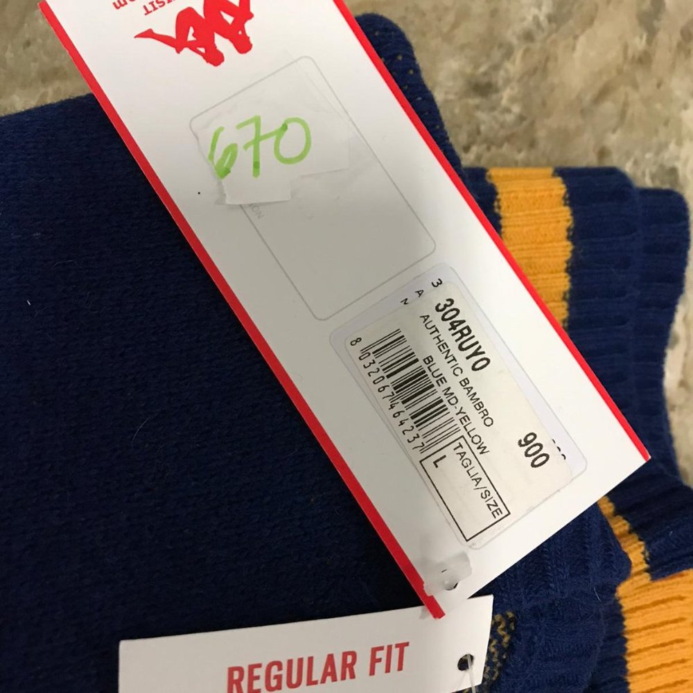 NWT KAPPA KNIT SWEATER jacket pullover unique hard find Authentic Bambro K 67 - Picture 3 of 3